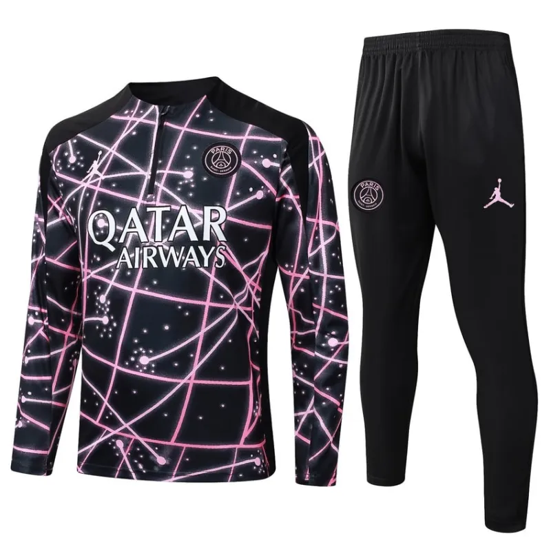 Tuta Paris Saint-Germain 2025/26 - Nero/Rosa