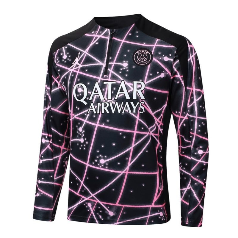 Tuta Paris Saint-Germain 2025/26 - Nero/Rosa