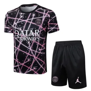 Giacca Sportiva Paris Saint-Germain 2025/26 - Nero/Rosa
