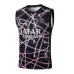 Conjunto de Pantalones Cortos y Camiseta sin Mangas Paris Saint-Germain 2025/26 - Negro/Rosa
