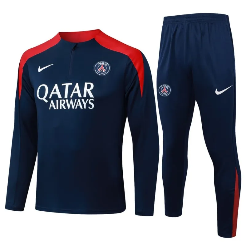 Paris Saint-Germain 2025/26 Tracksuit - Blue/Red
