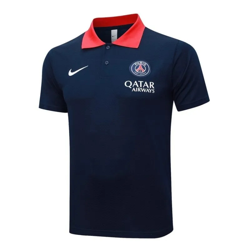 Paris Saint-Germain 2025/26 Sports Polo - Blue/Red