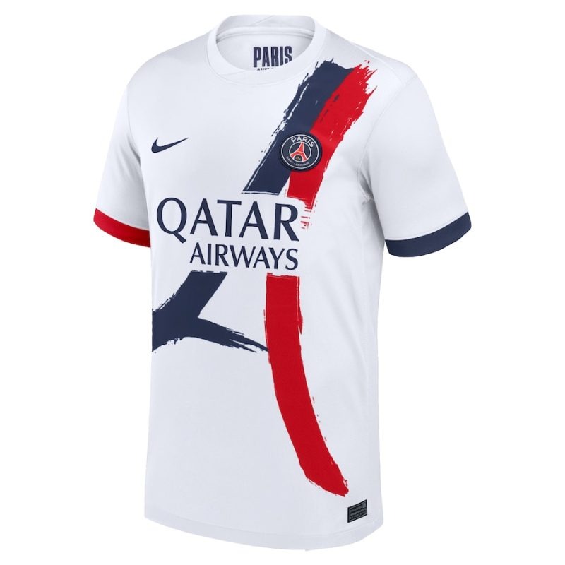 Paris Saint-Germain VITINHA 2025/26 Maglia trasferta bambini - Bianca