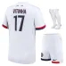 Paris Saint-Germain VITINHA 2025/26 Maglia trasferta bambini - Bianca