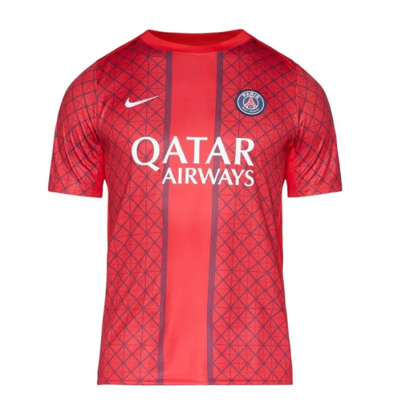 Paris Saint-Germain 2025/26 Pre-Match Jersey - Red