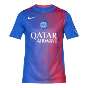 Paris Saint-Germain Maglia pre-partita 2025/26 - Rossa/Blu