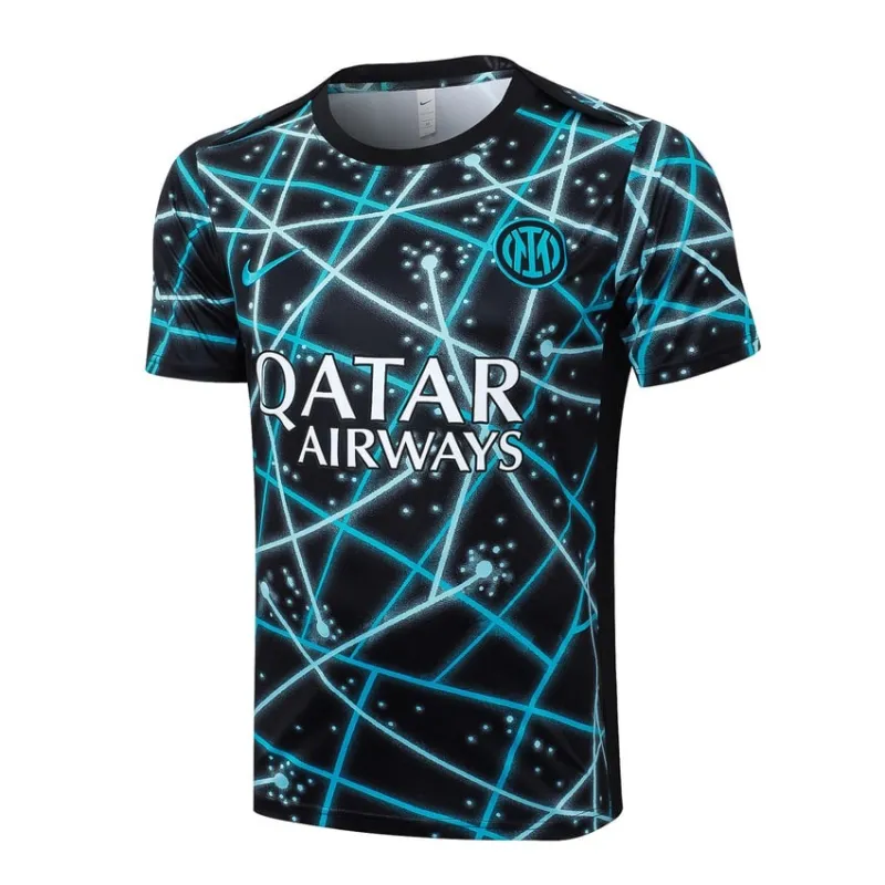 Paris Saint-Germain 2025/26 Training Jersey + Shorts - Black/Blue