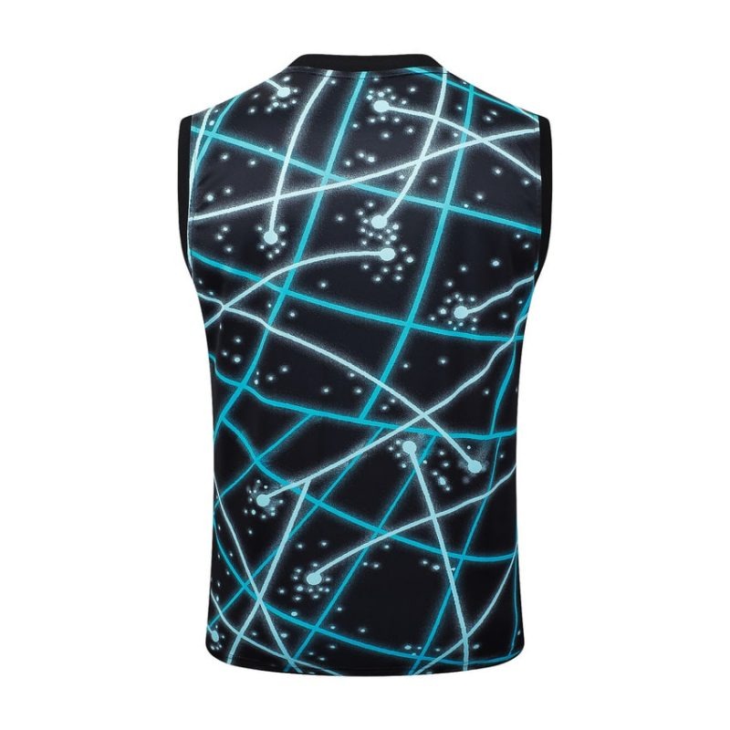 Paris Saint-Germain 2025/26 Shorts and Tank Top Set - Black/Blue
