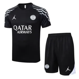 Paris Saint-Germain 2025/26 Maglia da allenamento + Pantaloncini - Nera