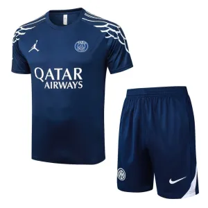 Paris Saint-Germain 2025/26 Maglia da allenamento + Pantaloncini - Blu