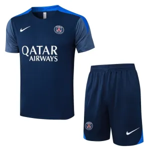 Paris Saint-Germain 2025/26 Maglia da allenamento + Pantaloncini - Blu