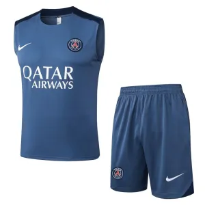 Paris Saint-Germain 2025/26 Set di Short e Canotta - Azzurro