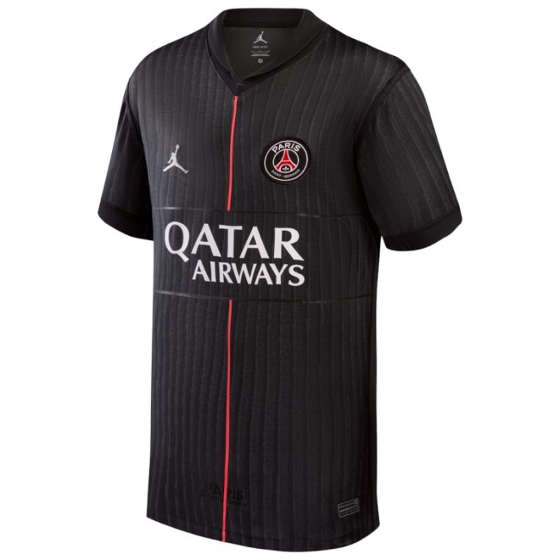 Paris Saint-Germain 2025/26 Fourth Kids Jersey - Black