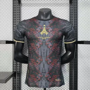 Paris Saint-Germain 2025/26 Champions Edition Player Jersey - Black