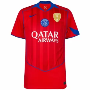 PSG 2025/26 Intercontinental Champions Third Jersey Red