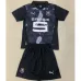 Rennes Kinder Drittes Trikot und Shorts 2024/25 - Schwarz