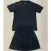 Rennes Kinder Drittes Trikot und Shorts 2024/25 - Schwarz