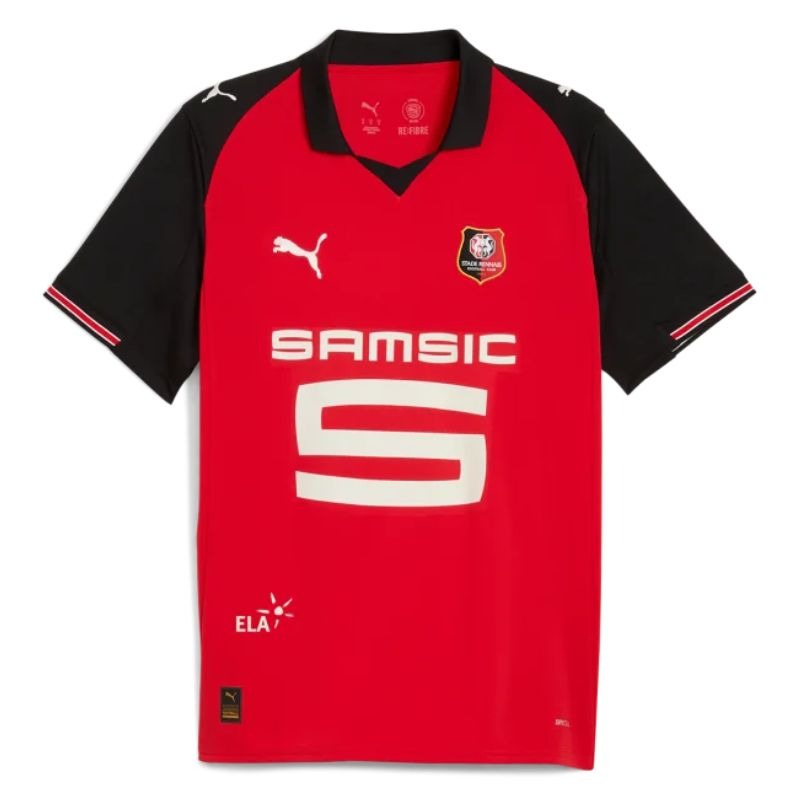 Camiseta infantil de casa del Rennes 2025/26 - Rojo