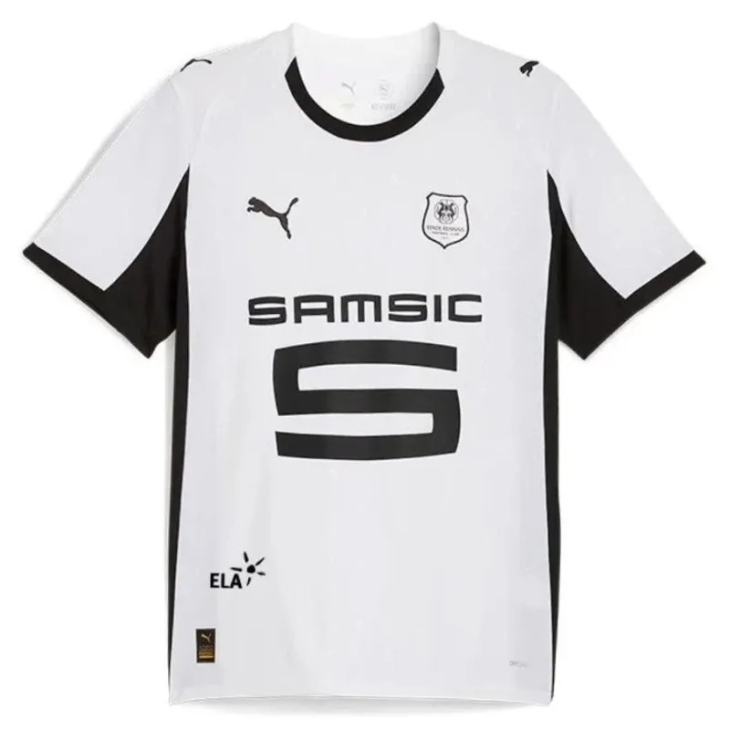 Rennes Camiseta Niño Visitante 2025/26 - Blanco