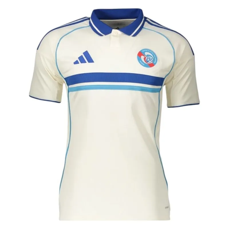 Estrasburgo 2025/26 Camiseta de Visitante Infantil - Blanca