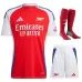 Arsenal 2024/25 Kids' Home Jersey Fan Version Red Set