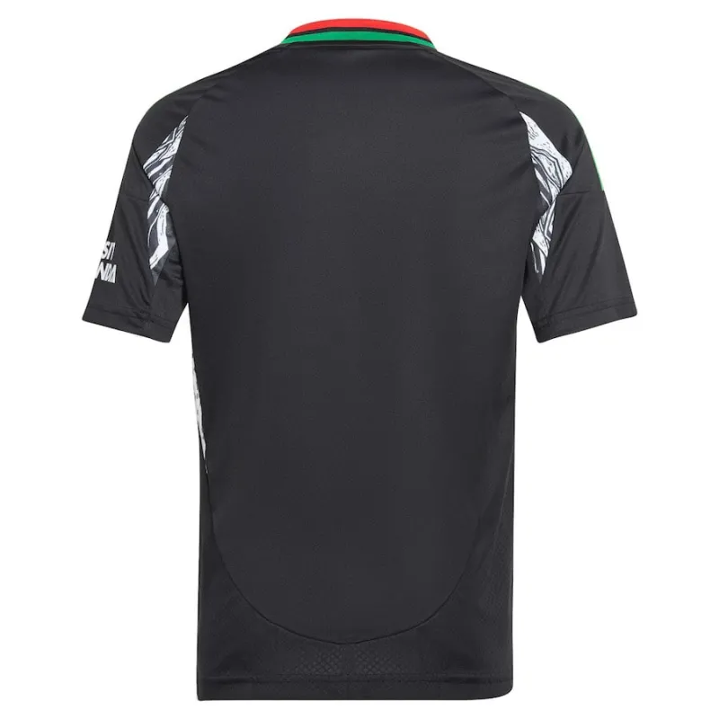 Kit Maglia di trasferta per bambini di Arsenal 2024/25 - Versione per tifosi - Nera