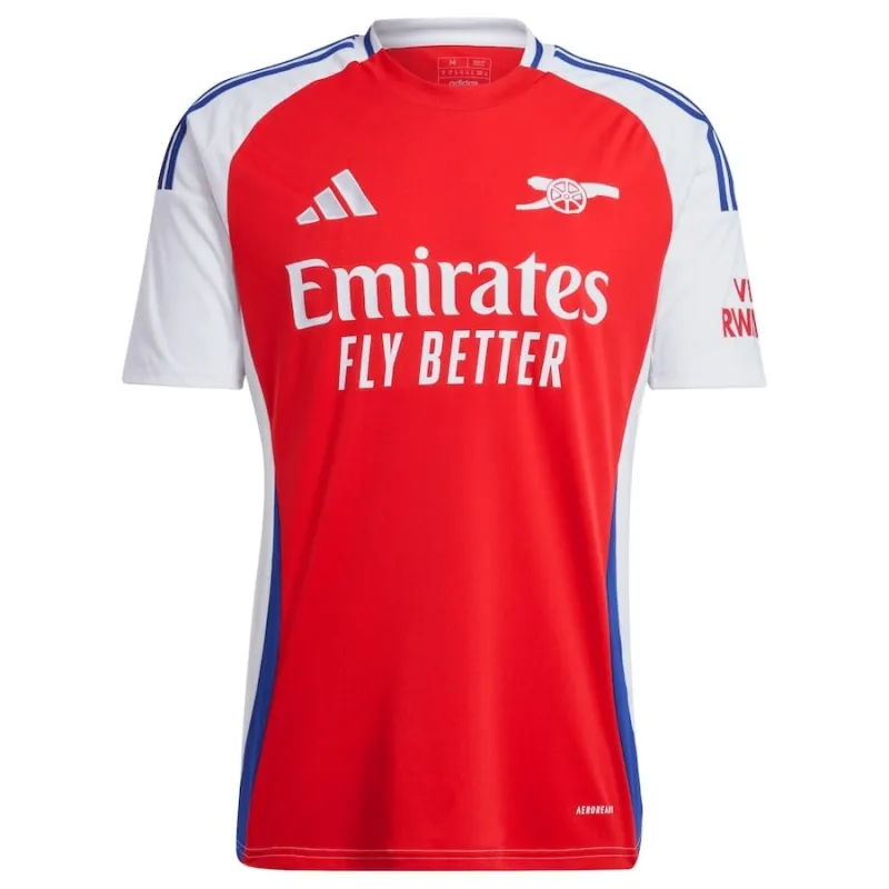 Arsenal 2024/25 Home Replica Jersey - Red (SALIBA)