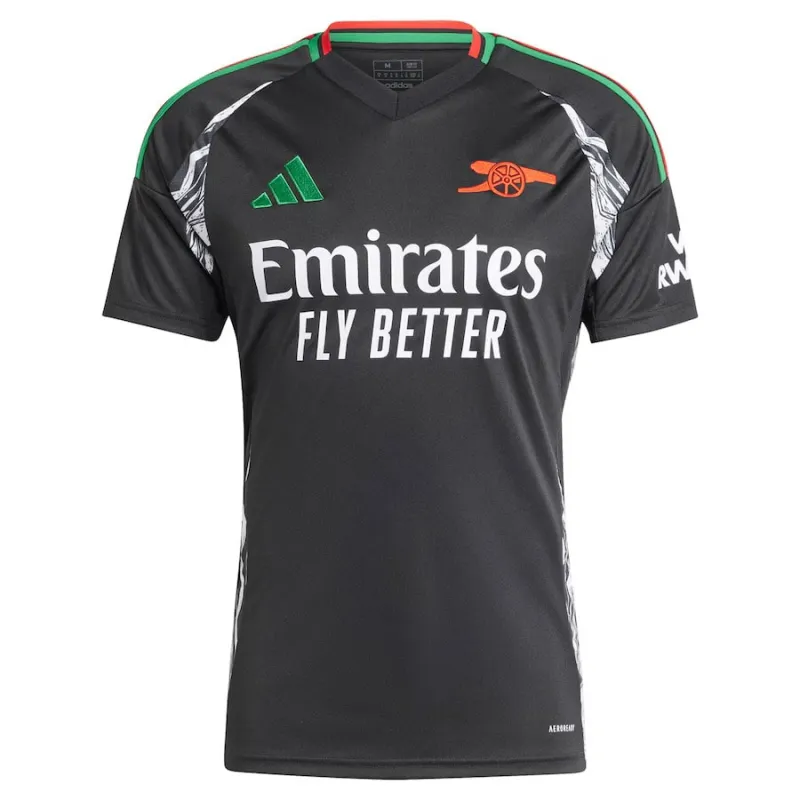 SALIBA Arsenal 2024/25 Away Replica Jersey - Black