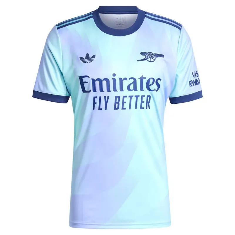 Ødegaard Arsenal 2024/25 Drittes Replikations - Trikot - Himmelblau