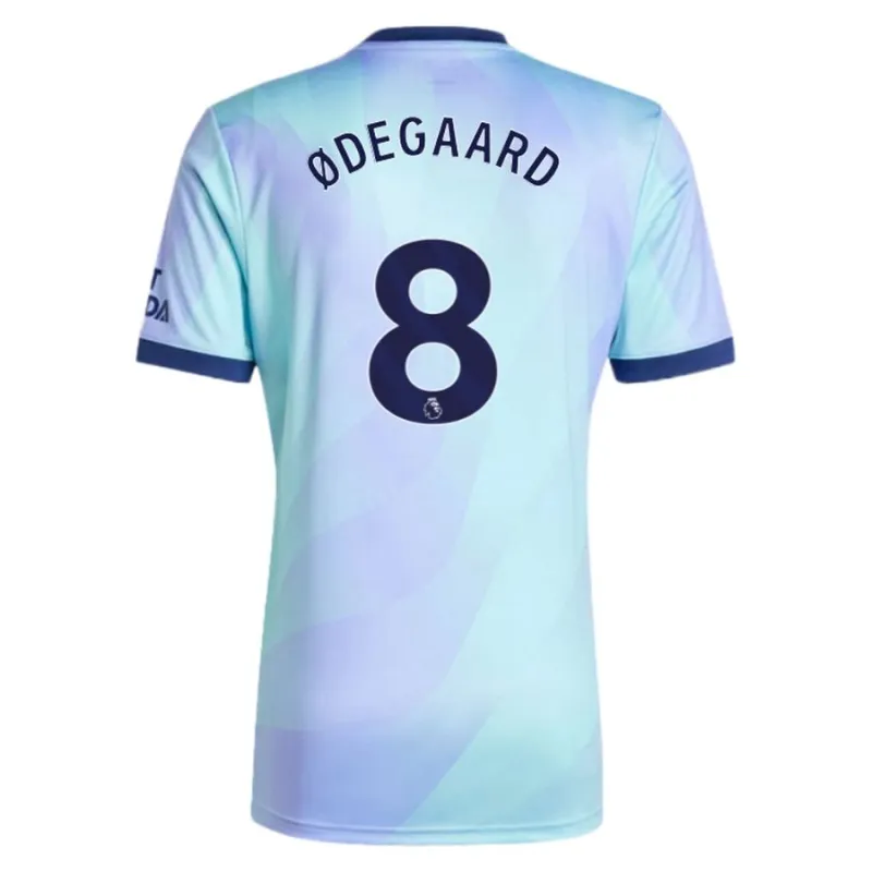 Ødegaard Arsenal 2024/25 Drittes Replikations - Trikot - Himmelblau
