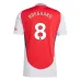 Ødegaard Arsenal 2024/25 Kids' Home Replica Jersey - Red