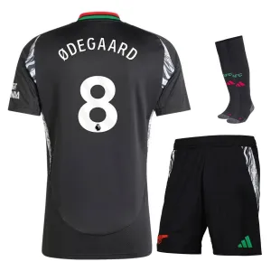Ødegaard Arsenal 2024/25 Kids' Away Replica Jersey - Black