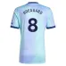Ødegaard Arsenal 2024/25 Kids' Third Replica Jersey - Sky Blue