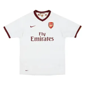 Arsenal 2007/2008 Away Jersey - White