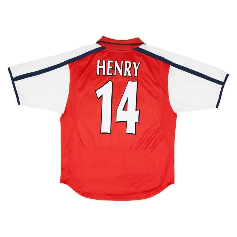 Maillot domicile Henry Arsenal 2000/2001 - Rouge