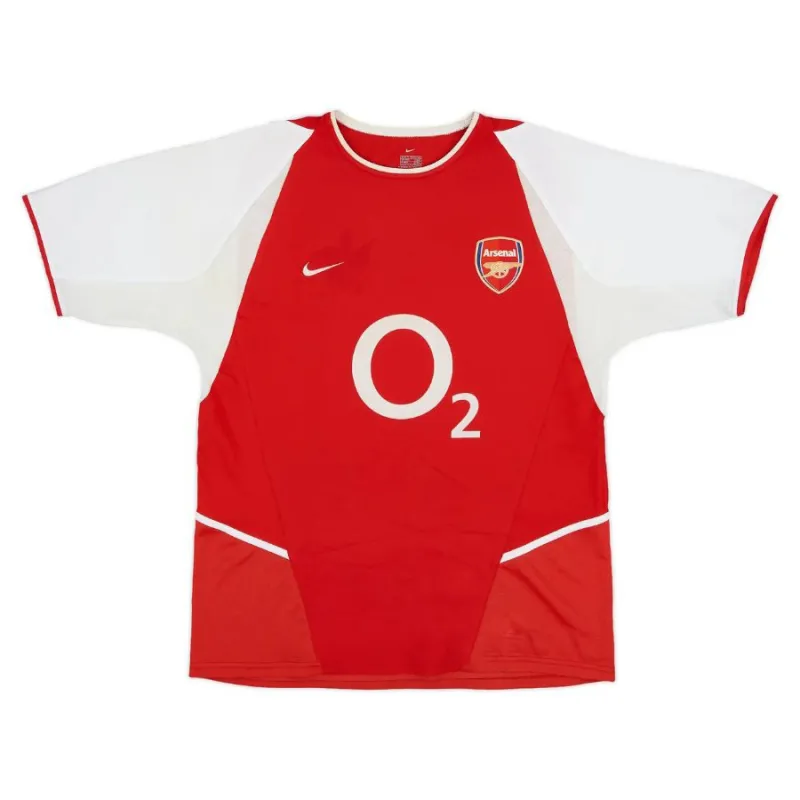 Maillot domicile Bergkamp Arsenal 2000/2002 - Rouge