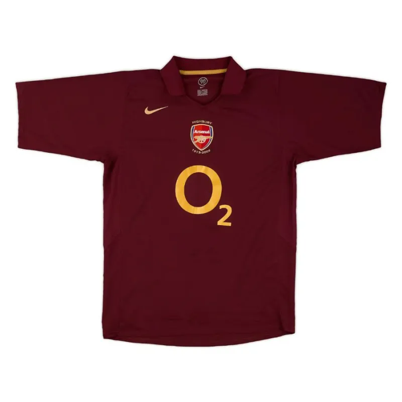 Henry Arsenal 2005/2006 Home Jersey - Red