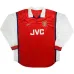 Camiseta retro de local de manga larga Arsenal 1998/99 - Roja
