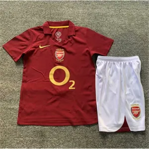 Arsenal 2005/06 Kids Home Jersey - Red