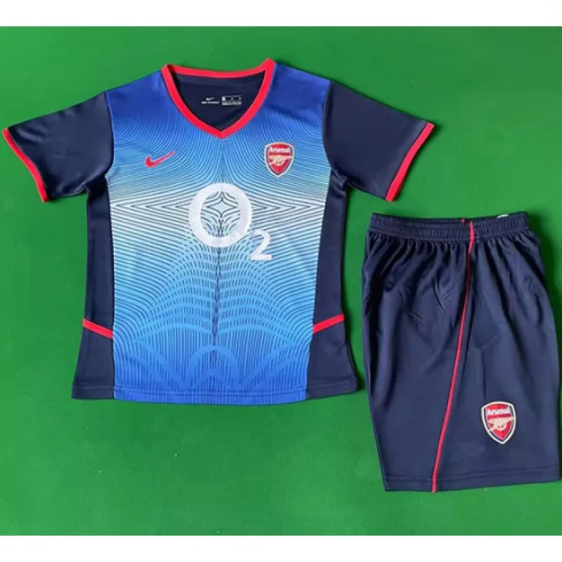 Maillot d'extérieur Arsenal 2002/04 enfants - Bleu