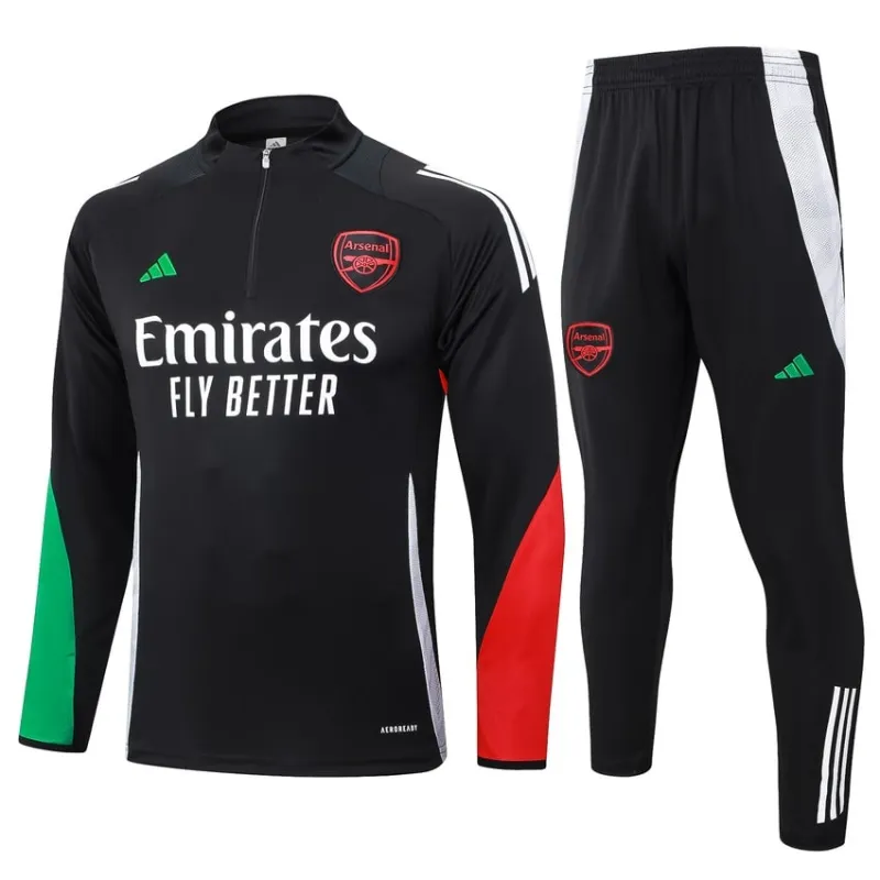 Arsenal 2024/25 Season Sports Suit - Black