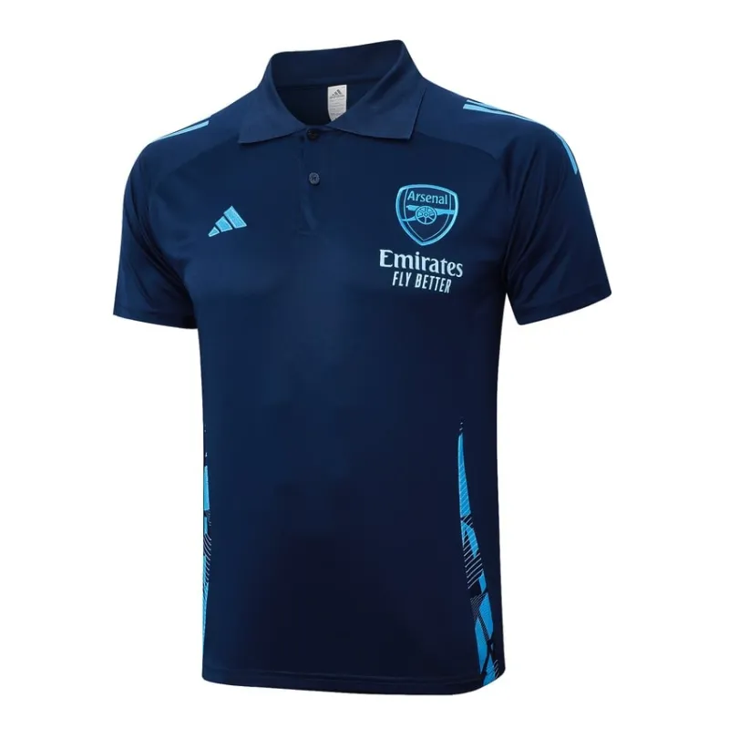 Traje de camisa polo Arsenal temporada 2024/25 - Azul