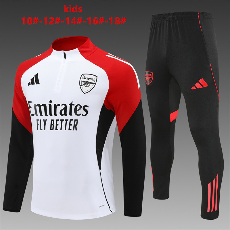 Arsenal 2025/26 Conjunto Deportivo Infantil Blanco