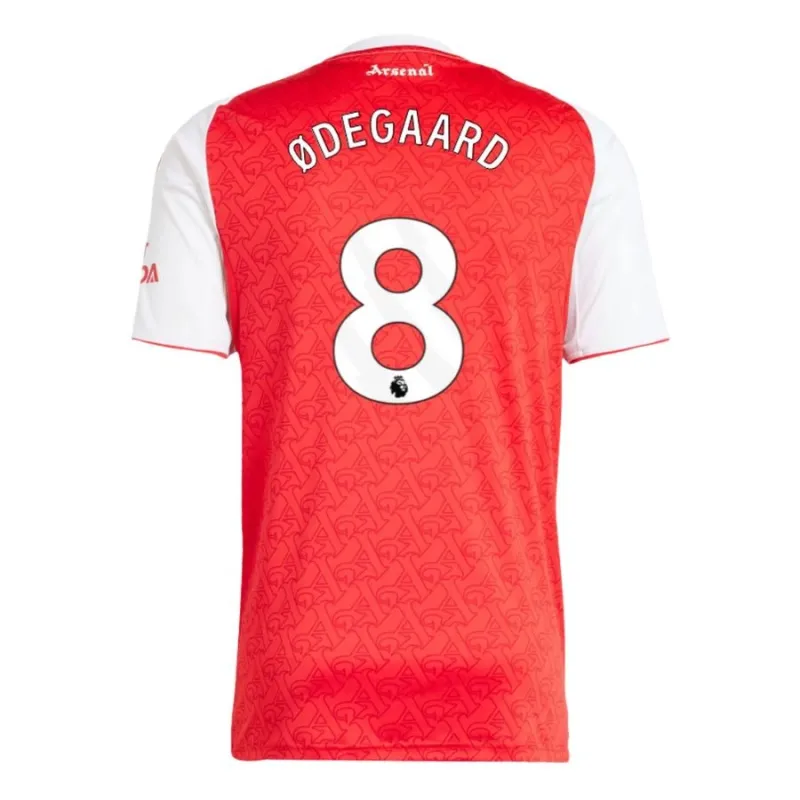 Arsenal ØDEGAARD 2025/26 Home Jersey - Red
