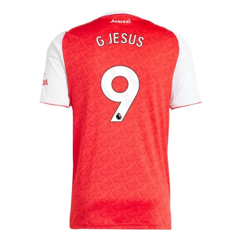 Arsenal G JESUS Kids' Kit 2025/26 Home - Red