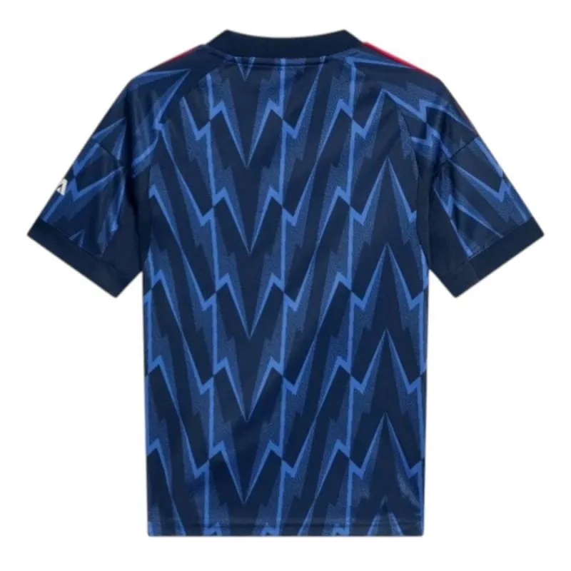 Set de camiseta infantil fuera de casa del Arsenal 2025/26 - Azul