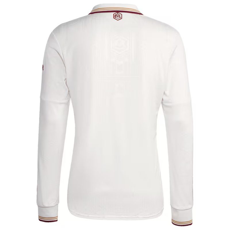 Arsenal 2025/26 Third Long-Sleeve Jersey - White