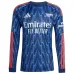 Arsenal 2025/26 Auswärts-Langarm-Trikot - Blau