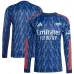 Arsenal 2025/26 Auswärts-Langarm-Trikot - Blau