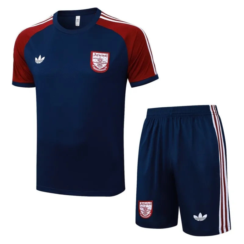 Camiseta de entrenamiento + pantalones cortos Arsenal 2025/26 - Azul